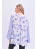 Marks & Spencer Bluse in Weiß/ Blau