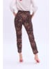 Marks & Spencer Hose in Schwarz/ Bordeaux