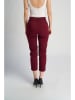 Marks & Spencer Spodnie chino w kolorze bordowym