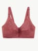 Marks & Spencer Biustonosz-minimizer w kolorze bordowym