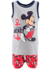 Disney Mickey Mouse Pyjama "Mickey" grijs/rood