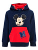 Disney Mickey Mouse Hoodie "Mickey" donkerblauw/rood