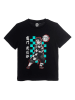 Demon slayer Shirt "Demon Slayer" zwart/turquoise