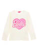 Barbie Longsleeve "Barbie" in Creme/ Pink