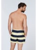 Polo Sylt Zwemshort geel/donkerblauw