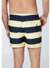 Polo Sylt Zwemshort geel/donkerblauw