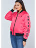 Polo Sylt Bomberjacke in Dunkelblau/ Pink