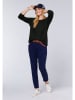 Polo Sylt Longsleeve in Schwarz