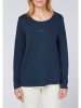 Polo Sylt Longsleeve in Dunkelblau