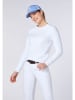 Polo Sylt Sweatshirt in Weiß