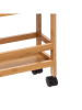 Joybos Badkamertrolley lichtbruin - (B)36 x (H)74,5 x (D)15 cm