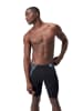 Speedo Badehose "Eco+ Max" in Schwarz/ Grau/ Hellblau