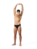 Speedo Badehose "Eco+ Tech" in Schwarz/ Rot