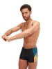 Speedo Badehose "Eco Drive" in Schwarz/ Blau/ Gelb