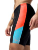 Speedo Badehose "Eco Dive" in Schwarz/ Orange/ Hellblau