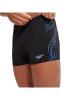 Speedo Badehose "Eco+ Tech" in Schwarz/ Blau/ Hellblau