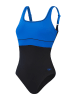 Speedo Strój kąpielowy "Eco Contoureclipse" w kolorze czarno-niebieskim
