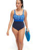 Speedo Badpak "Eco Conteclipse" donkerblauw/blauw