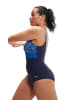 Speedo Badpak "Eco Conteclipse" donkerblauw/blauw