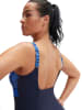 Speedo Badpak "Eco Conteclipse" donkerblauw/blauw
