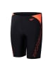 Speedo Badehose "Eco H-Boom" in Schwarz/ Orange