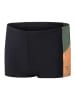Speedo Badehose "Eco Dive" in Schwarz/ Orange/ Khaki