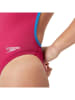 Speedo Badpak "Eco+ Solid" roze/lichtblauw