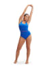 Speedo Shape-badpak "Eco Lumiaglow" blauw