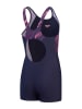 Speedo Badeanzug "Eco H-Bloom" in Dunkelblau
