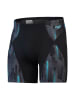 Speedo Kąpielówki "Eco+ Compression" w kolorze czarno-szaro-błękitnym