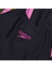 Speedo Badpak "Eco Print" zwart/lichtroze/geel