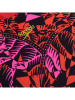Speedo Badeanzug "Eco Dig" in Schwarz/ Rot/ Pink
