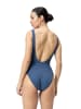 Speedo Badeanzug "Eco Textured" in Blau