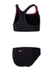 Speedo Bikini "Eco Medley" w kolorze czarno-jasnoróżowym