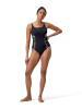 Speedo Shape-badpak "Splice" zwart/wit