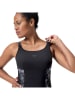 Speedo Shape-badpak "Splice" zwart/wit