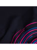 Speedo Badeanzug "Eco Placement" in Dunkelblau/ Pink