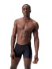 Speedo Badehose "Eco+ H-Bloom" in Schwarz/ Rot/ Hellblau