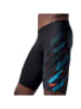 Speedo Badehose "Eco+ H-Bloom" in Schwarz/ Hellblau/ Rot
