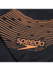 Speedo Badehose "Eco Medley" in Schwarz/ Orange