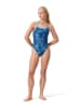 Speedo Badpak "Eco+ Allover" blauw/lichtblauw