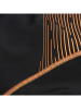 Speedo Badeanzug "Eco Medley" in Schwarz/ Orange