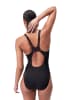 Speedo Badeanzug "Eco+ H-Bloom" in Schwarz/ Orange/ Lila