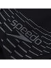 Speedo Badehose "Eco Medley" in Schwarz/ Grau