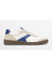Marc O'Polo Shoes Leder-Sneakers in Weiß/ Blau