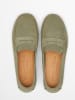 Marc O'Polo Shoes Skórzane slippersy w kolorze khaki