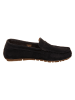 Marc O'Polo Shoes Leder-Slipper in Dunkelblau