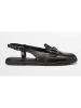 Marc O'Polo Shoes Leren slingballerina's zwart