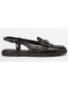 Marc O'Polo Shoes Leren slingballerina's zwart