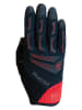 Roeckl Fahrradhandschuhe "Molteno" in Schwarz/ Grau/ Rot